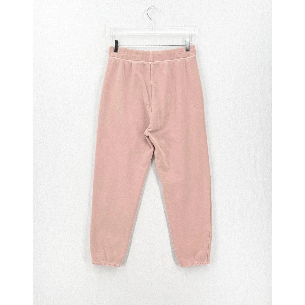 OUTERKNOWN Organic Cotton Jogger Sweatpant Medium Pink Drawstring Athleisure - Picture 2 of 14